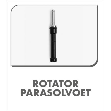 Rotator t.b.v. parasolvoet